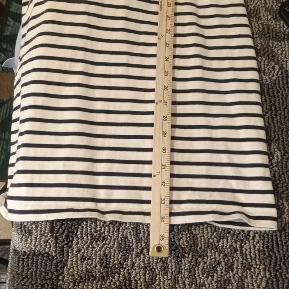 Veronica Beard Lazlo Tie Waist Cotton Mini Dress Striped Festival Preppy Womens - Picture 8 of 9